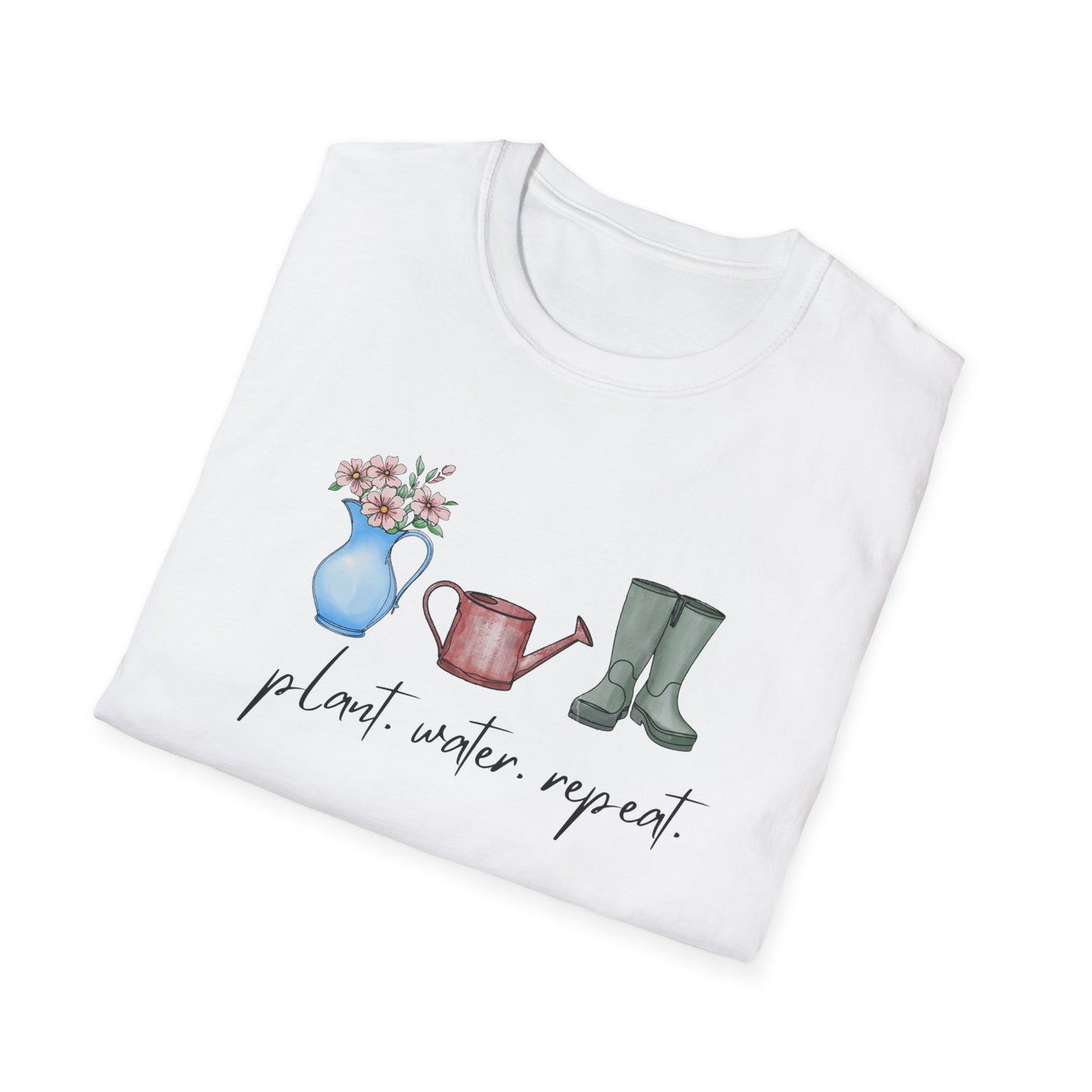 Floral Watercolor Garden Tee