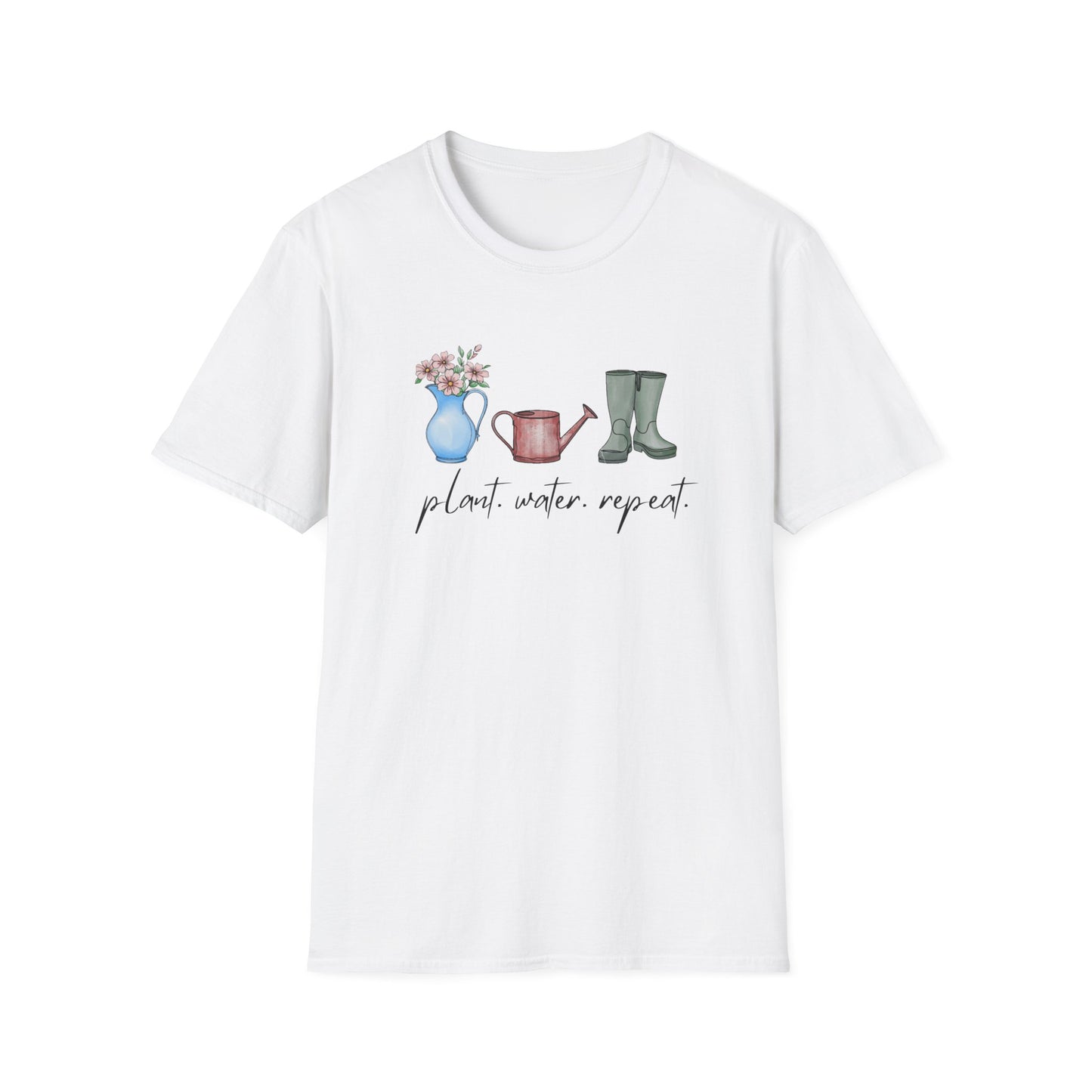 Floral Watercolor Garden Tee