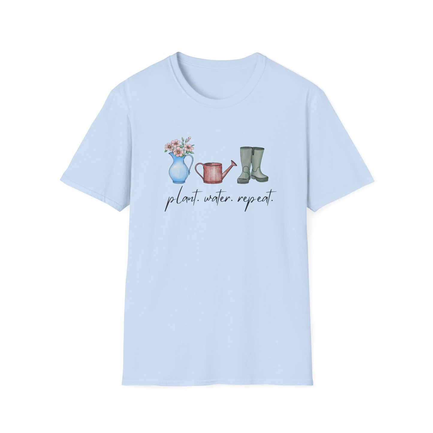 Floral Watercolor Garden Tee