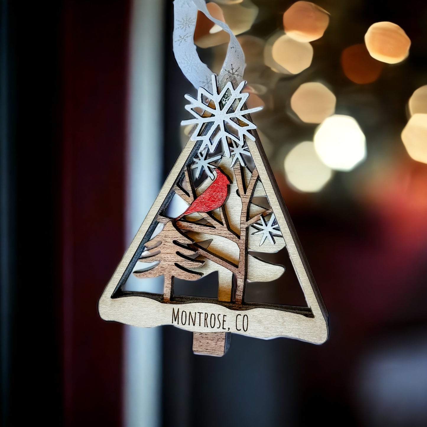 Layered Animal Christmas Ornament
