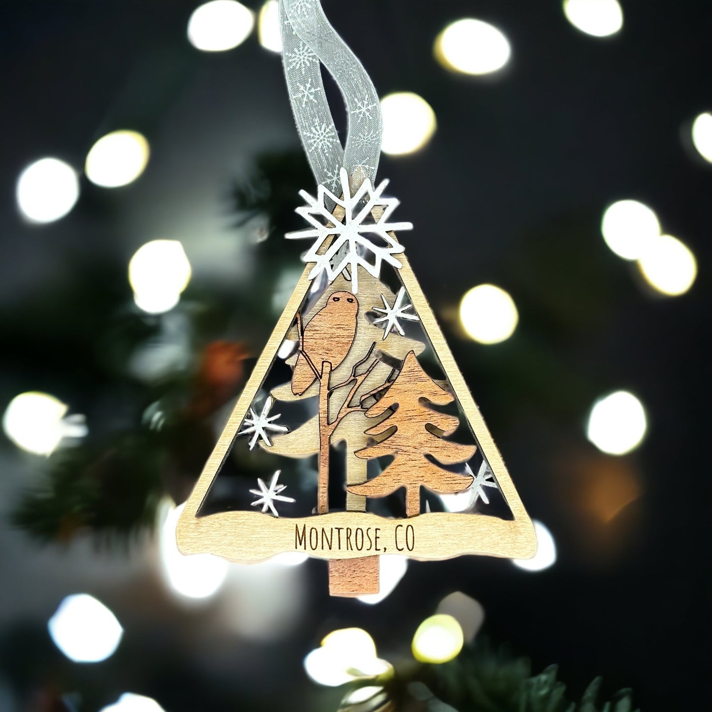 Layered Animal Christmas Ornament