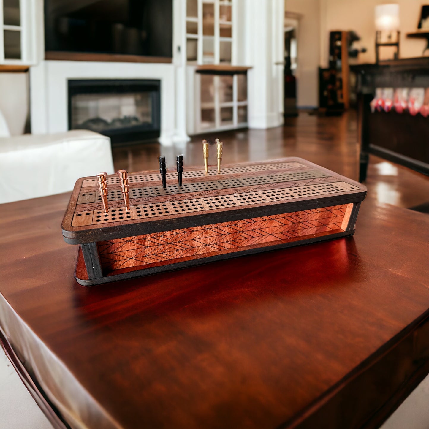 Heirloom Cribbage Board