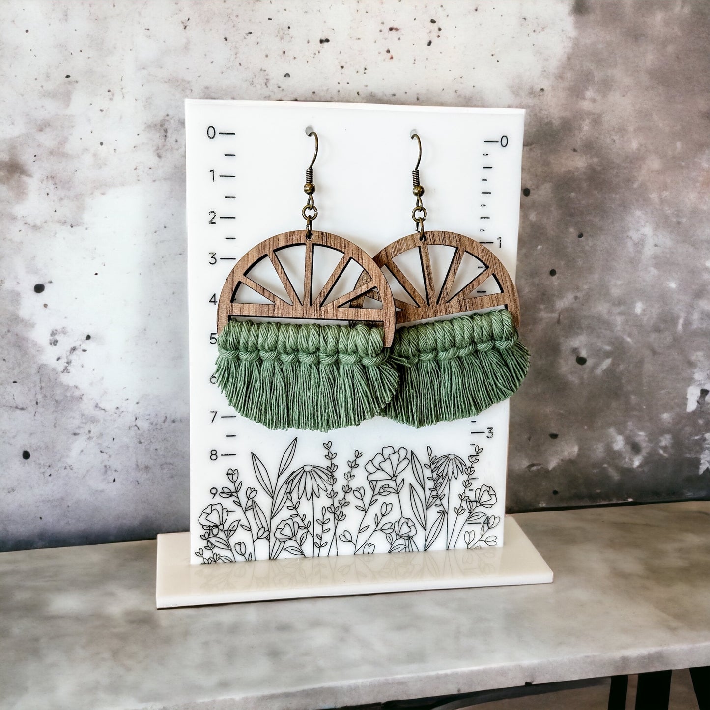 Bella Macrame Earrings